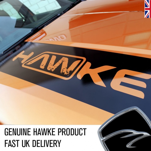 Hawke Graphics Pack Matt Gunmetal Fits Ford Ranger Sticker Decals