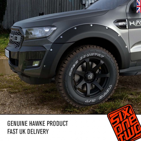 Ford Ranger 2019 T8 Hawke Wide Arch Kit Wheel Arch Extensions
