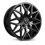 Cades RC wheels 18 x 8j 5-160 | Black Stealth Set of four | fits Ford Transit Custom