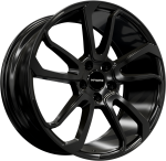 HAWKE Falkon Alloy Wheels 22 inch 5x120 (ET45) | Black x 4 | fits Range Rover Sport, Vogue and Discovery models