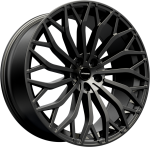 Hawke Zenith wheels 23 x 10.0j 5x120 | Matt Black Set of four | fits Range Rover Sport, Vogue and Discovery 5 models